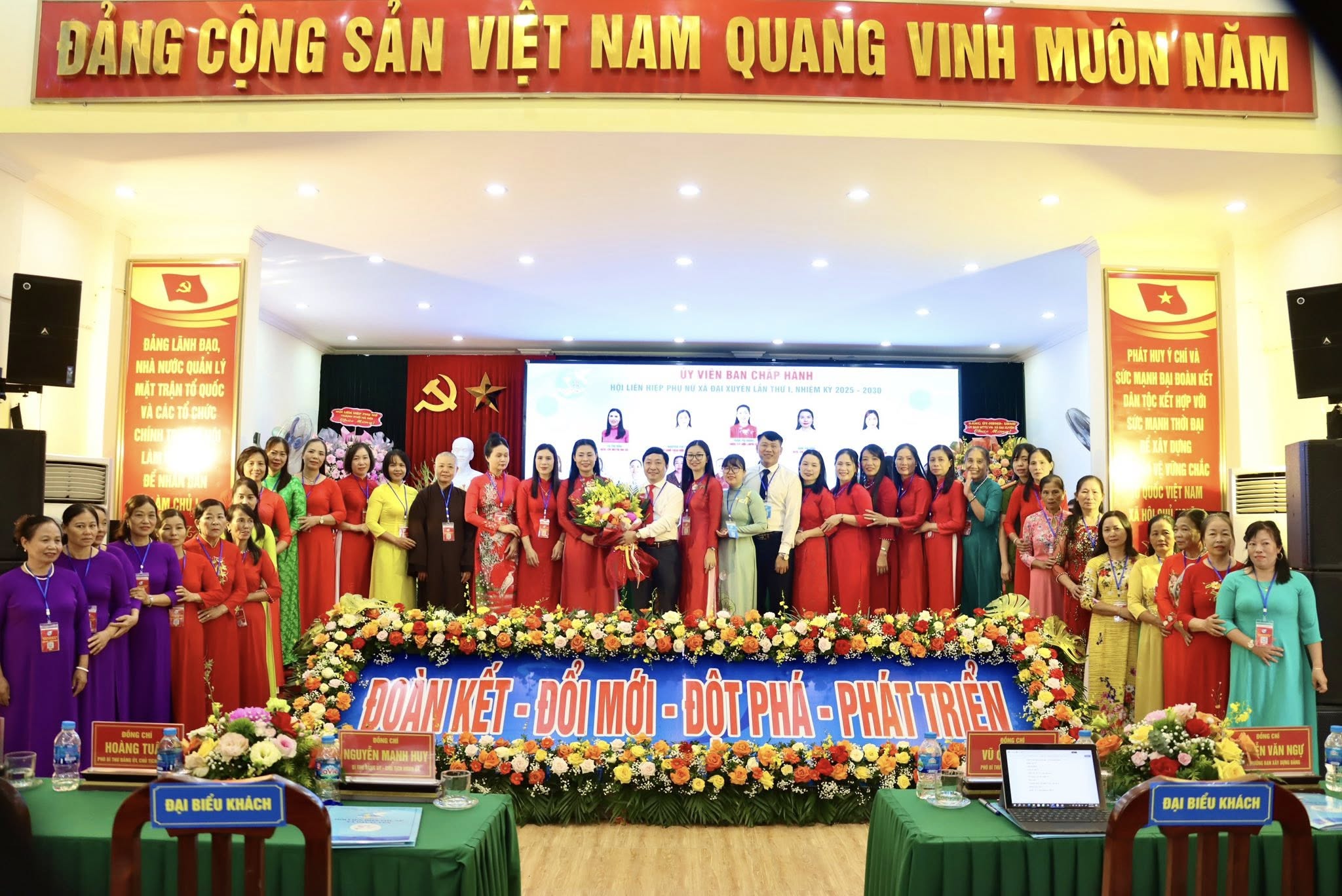 Đại hội đại biểu phụ nữ xã Đại Xuyên lần thứ I: Khẳng định bản lĩnh, lan tỏa khát vọng, kiến tạo tương lai - ảnh 4