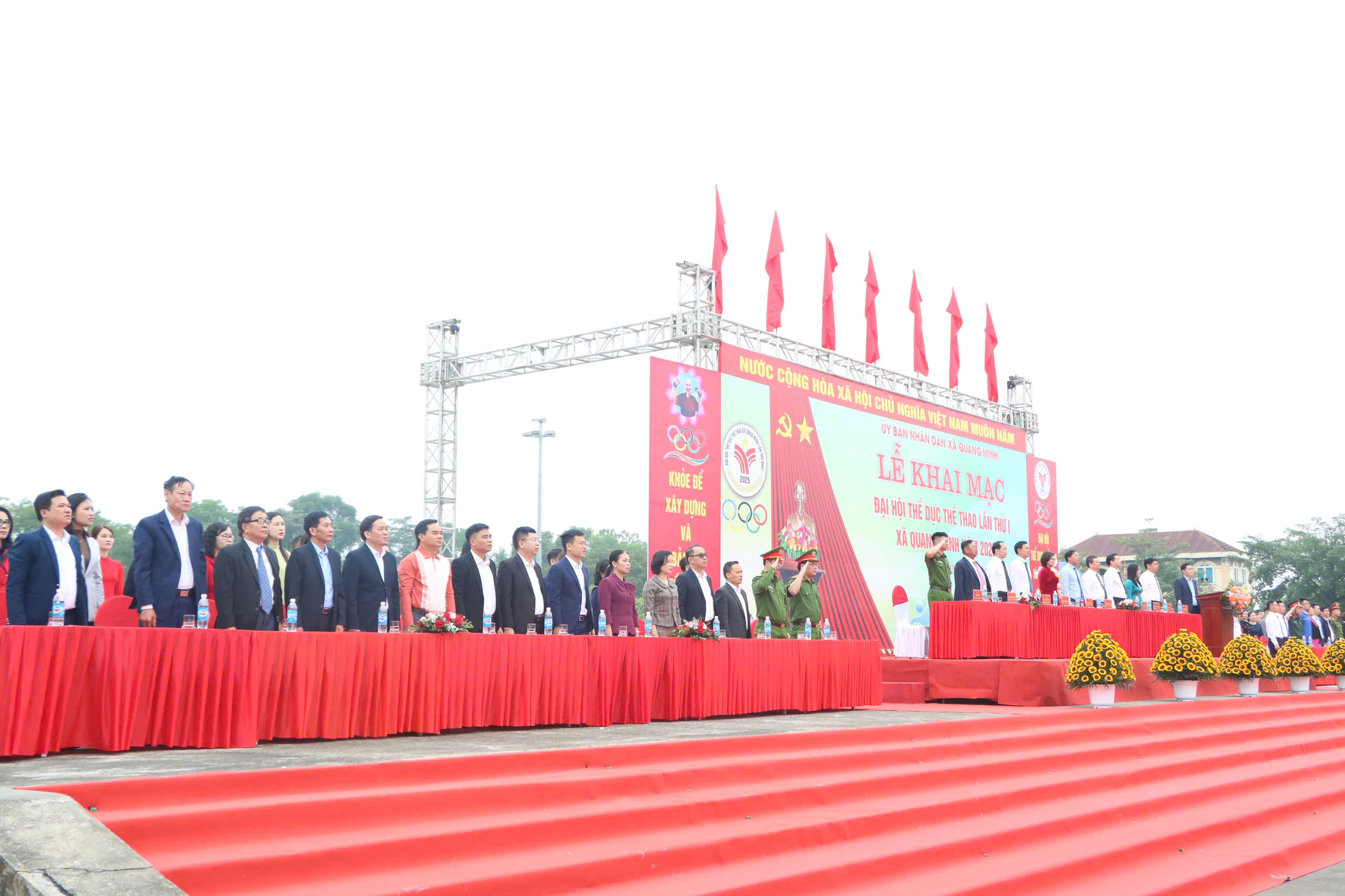 Đại hội Thể dục Thể thao xã Quang Minh lần thứ I: Xây dựng con người Quang Minh “khỏe mạnh - năng động - sáng tạo - hội nhập” - ảnh 1