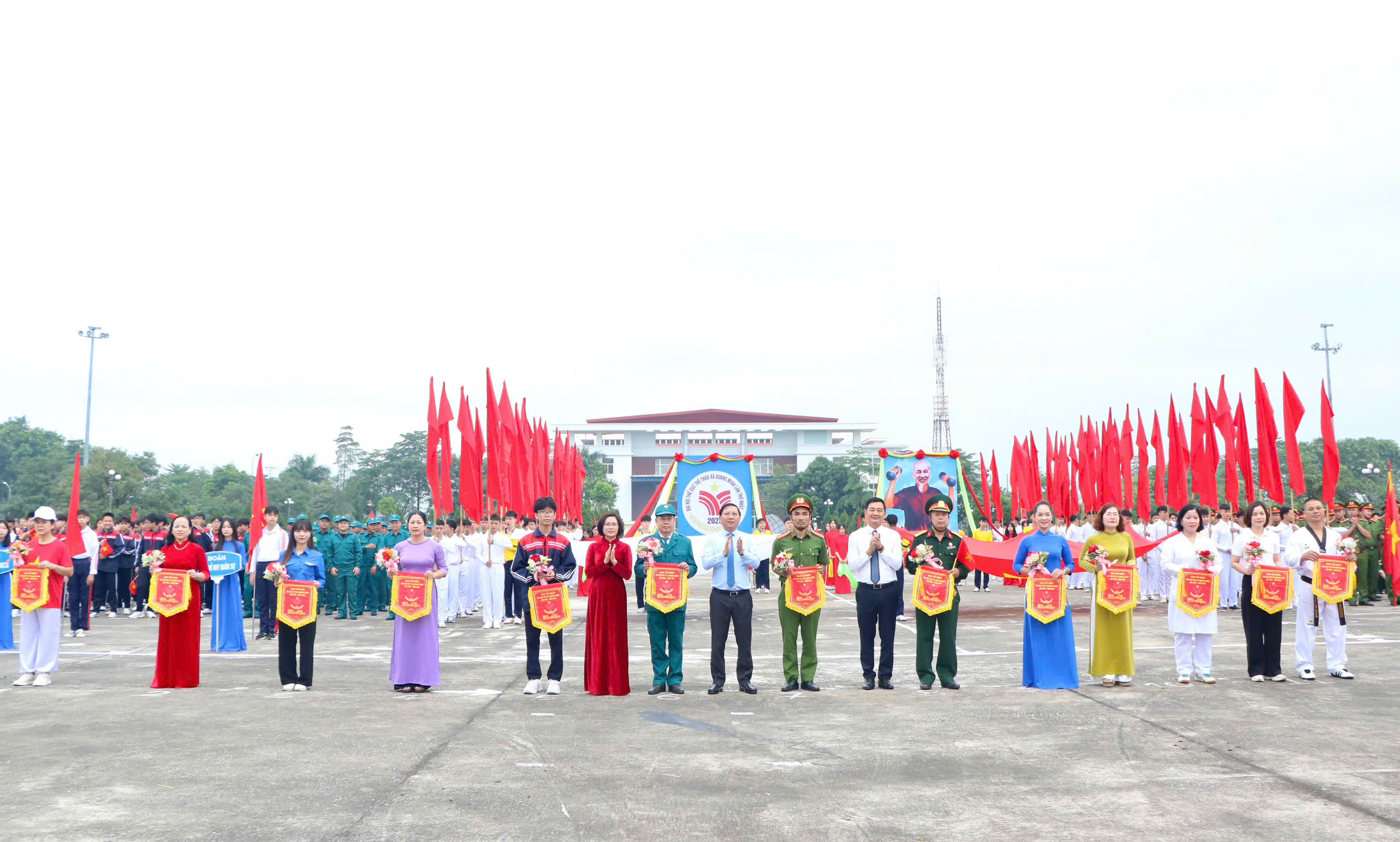 Đại hội Thể dục Thể thao xã Quang Minh lần thứ I: Xây dựng con người Quang Minh “khỏe mạnh - năng động - sáng tạo - hội nhập” - ảnh 7