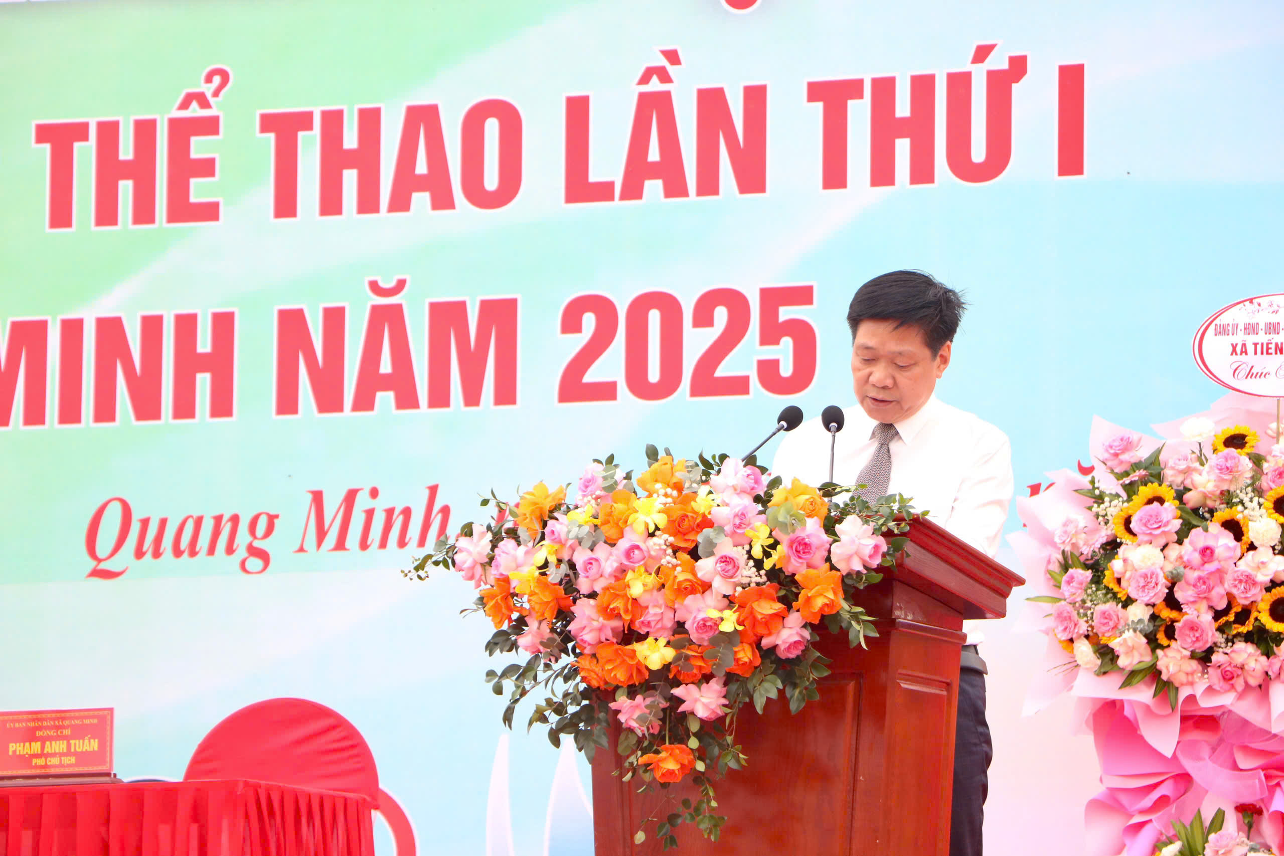 Đại hội Thể dục Thể thao xã Quang Minh lần thứ I: Xây dựng con người Quang Minh “khỏe mạnh - năng động - sáng tạo - hội nhập” - ảnh 2