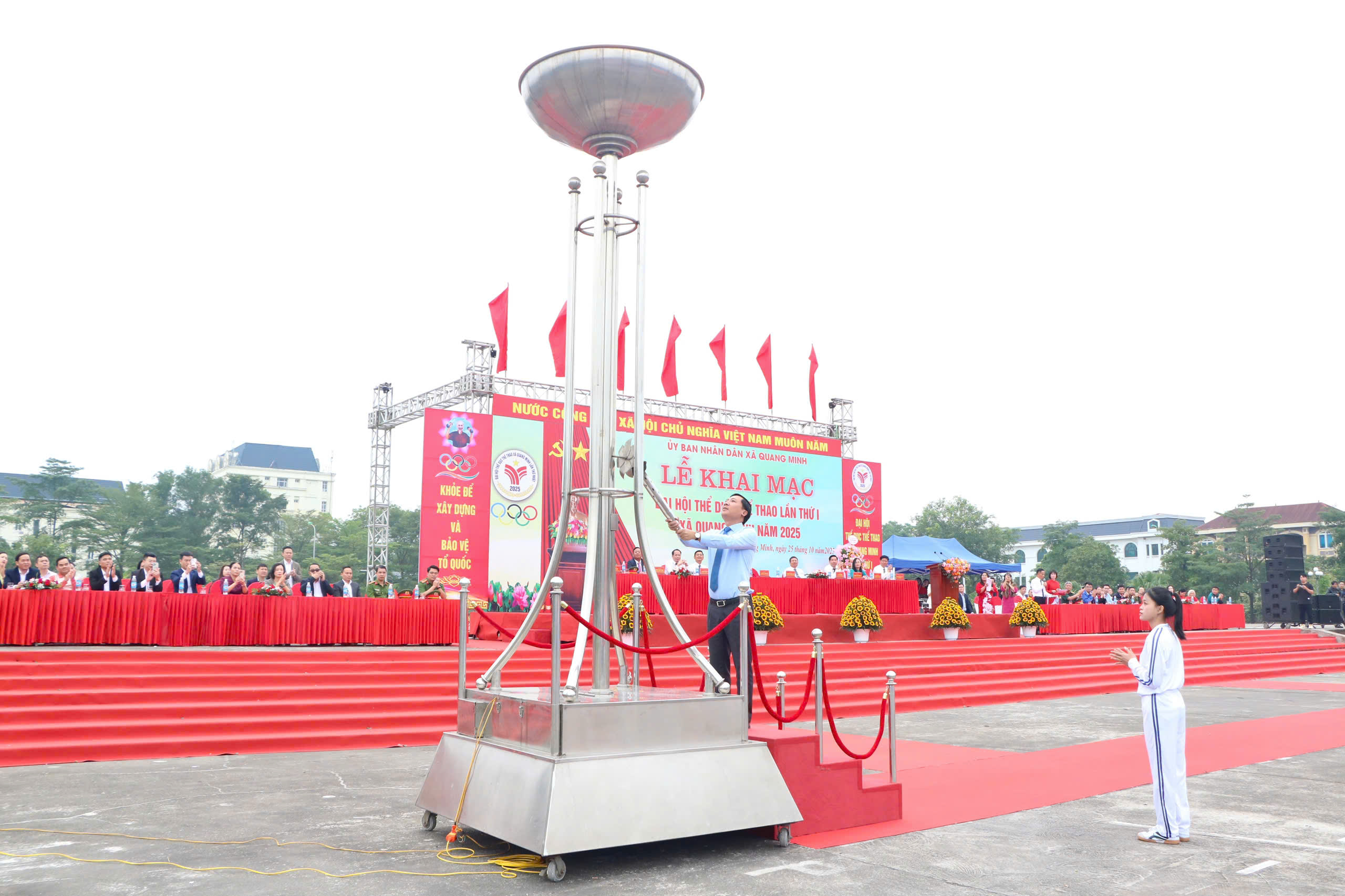 Đại hội Thể dục Thể thao xã Quang Minh lần thứ I: Xây dựng con người Quang Minh “khỏe mạnh - năng động - sáng tạo - hội nhập” - ảnh 9