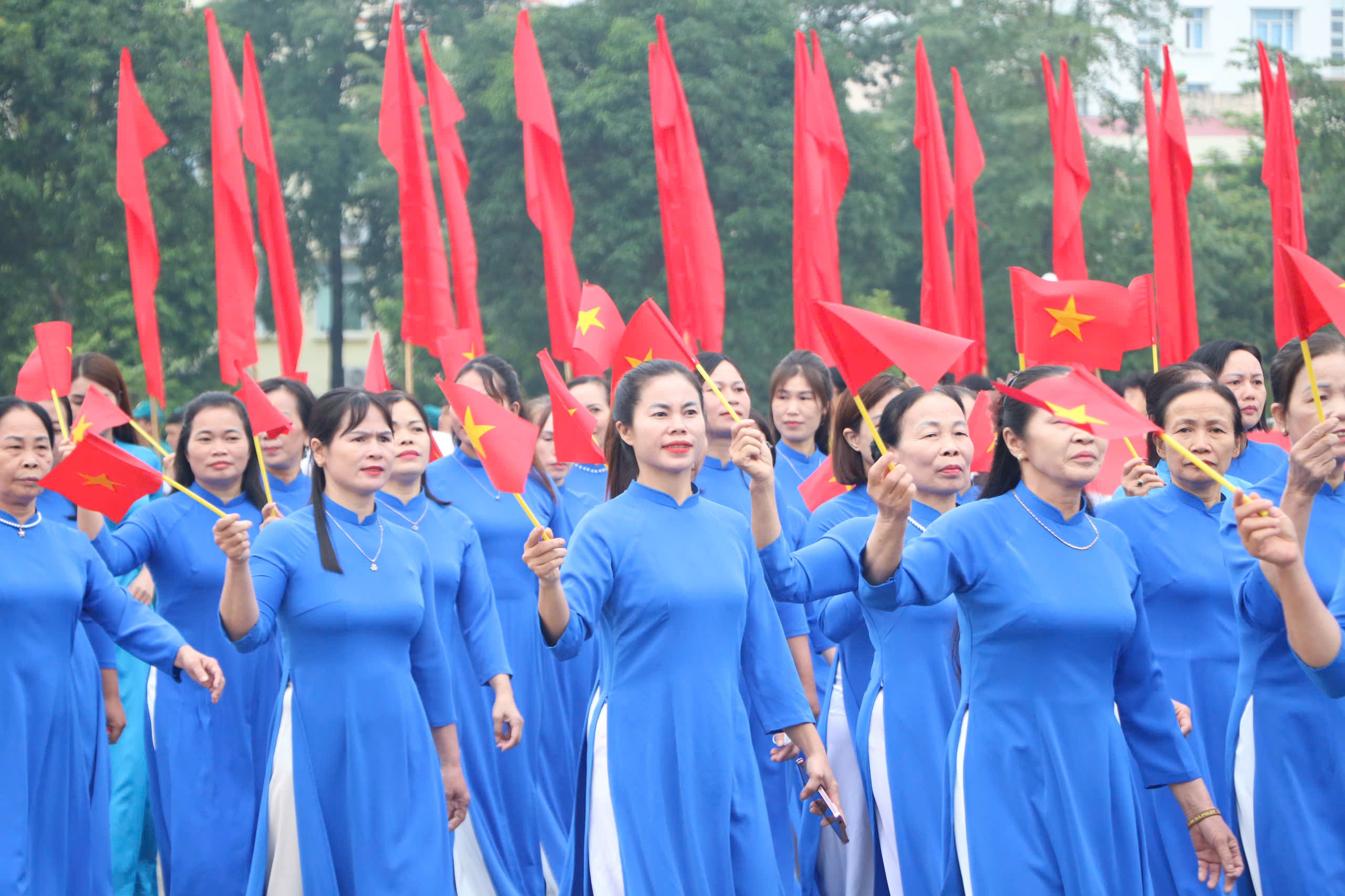 Đại hội Thể dục Thể thao xã Quang Minh lần thứ I: Xây dựng con người Quang Minh “khỏe mạnh - năng động - sáng tạo - hội nhập” - ảnh 15