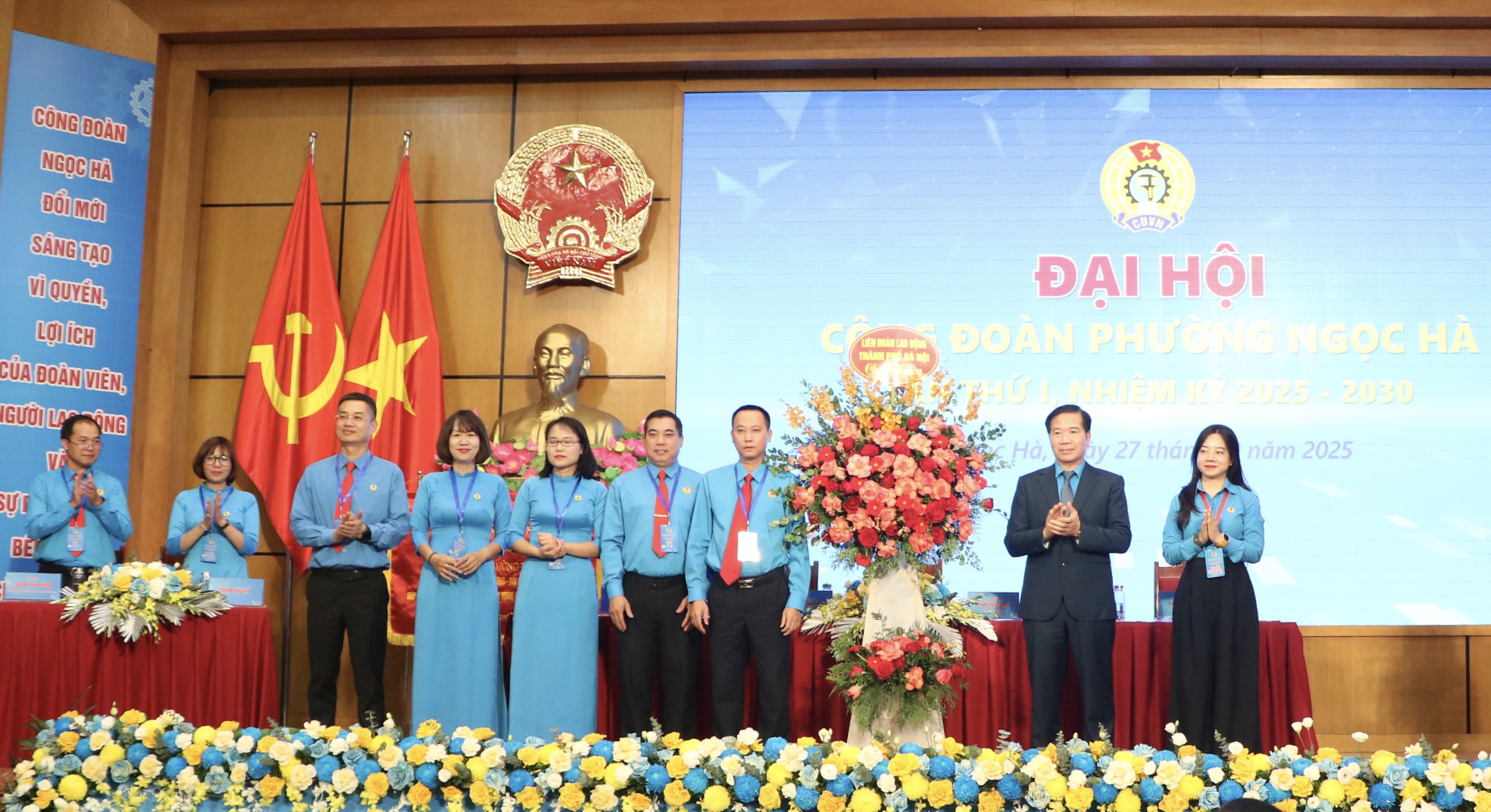 Đại hội Công đoàn phường Ngọc Hà lần thứ I, nhiệm kỳ 2025-2030: “Đoàn kết - Dân chủ - Kỷ cương - Đổi mới - Phát triển” - ảnh 2
