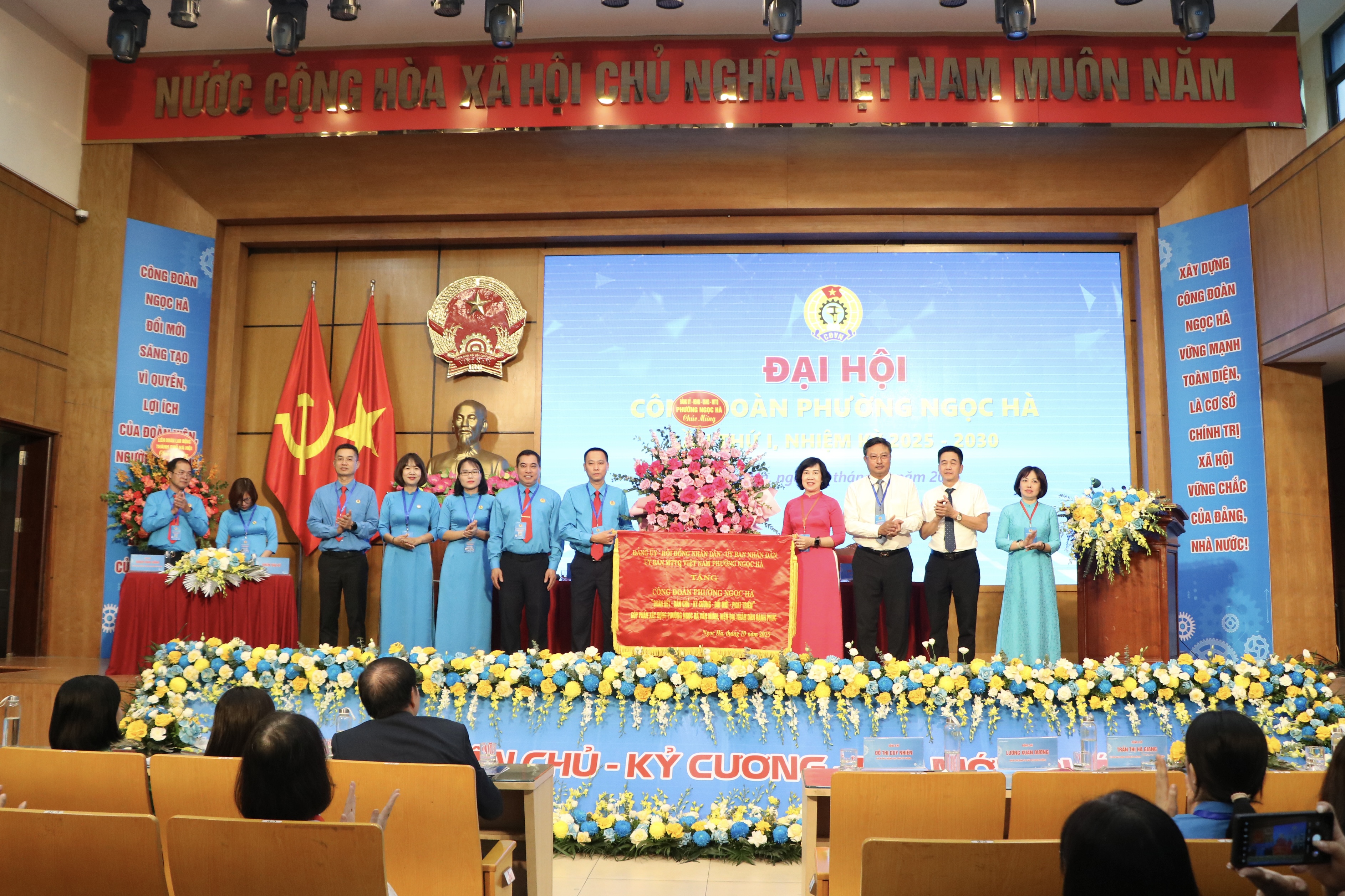 Đại hội Công đoàn phường Ngọc Hà lần thứ I, nhiệm kỳ 2025-2030: “Đoàn kết - Dân chủ - Kỷ cương - Đổi mới - Phát triển” - ảnh 4