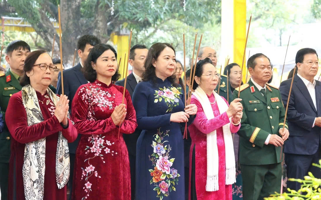 Khai hội Đền Hai Bà Trưng xuân Bính Ngọ 2026: Rạng rỡ hào khí Mê Linh - mảnh đất quê hương anh hùng - ảnh 1