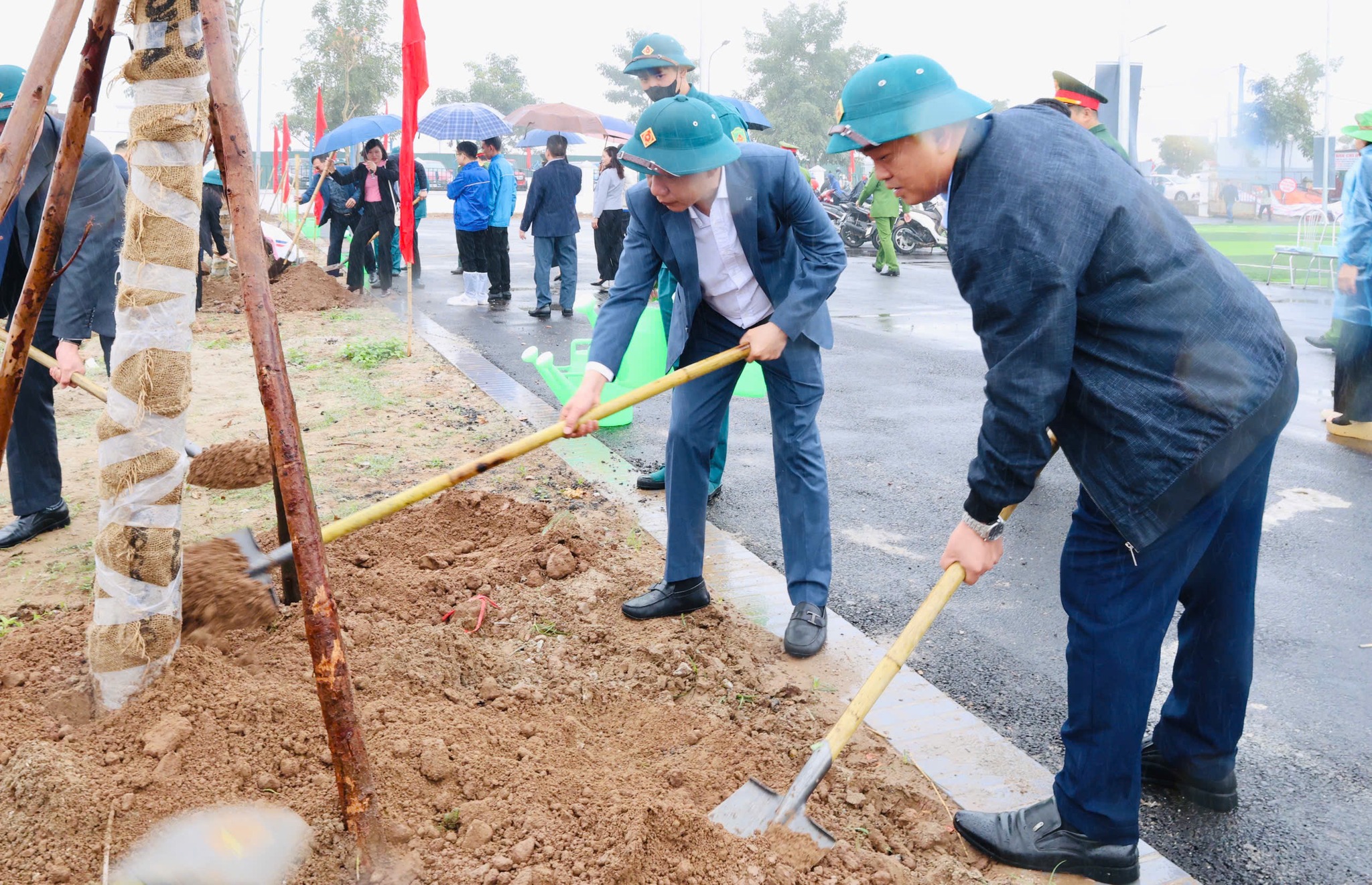 Xã Yên Lãng phát động “Tết trồng cây đời đời nhớ ơn Bác Hồ” xuân Bính Ngọ 2026 - ảnh 2