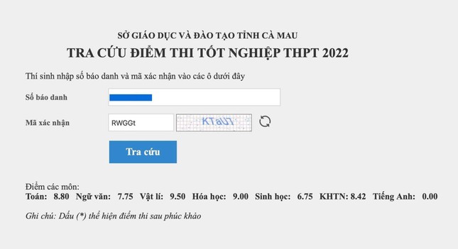 Sở GD-ĐT Cà Mau báo cáo gì về sự việc “ thí sinh bị 0 điểm vì ngủ quên”? - ảnh 1
