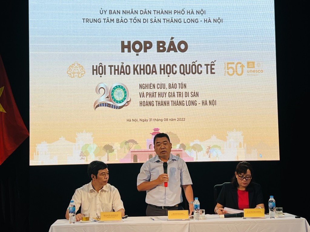 “20 năm nghiên cứu, bảo tồn và phát huy giá trị Di sản Hoàng thành Thăng Long-Hà Nội