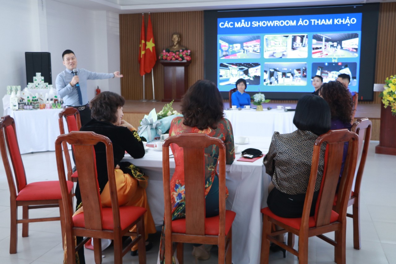 Hội LHPN quận Ba Đình: Gặp mặt, giao lưu với các nữ doanh nhân. - ảnh 4