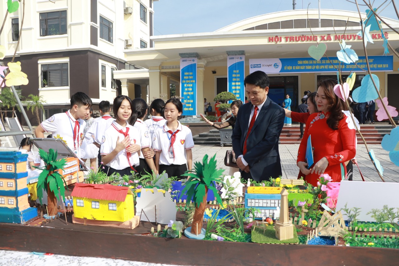 Hội LHPN huyện Đông Anh: Tổ chức Ngày hội “Đồng hành cùng con” chào mừng ngày 20/10 - ảnh 1