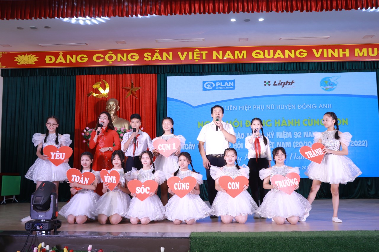 Hội LHPN huyện Đông Anh: Tổ chức Ngày hội “Đồng hành cùng con” chào mừng ngày 20/10 - ảnh 4