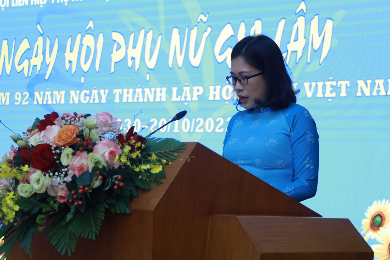 Hội LHPN huyện Gia Lâm: Đa dạng chùm hoạt động mừng ngày 20/10 - ảnh 2