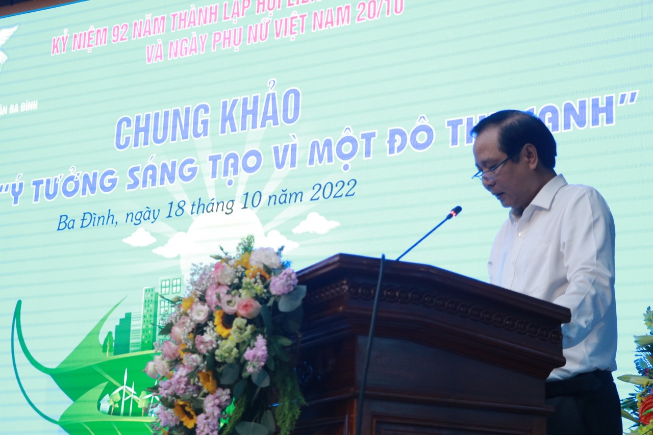 Hội LHPN quận Ba Đình: Chung tay vì một đô thị xanh - ảnh 2