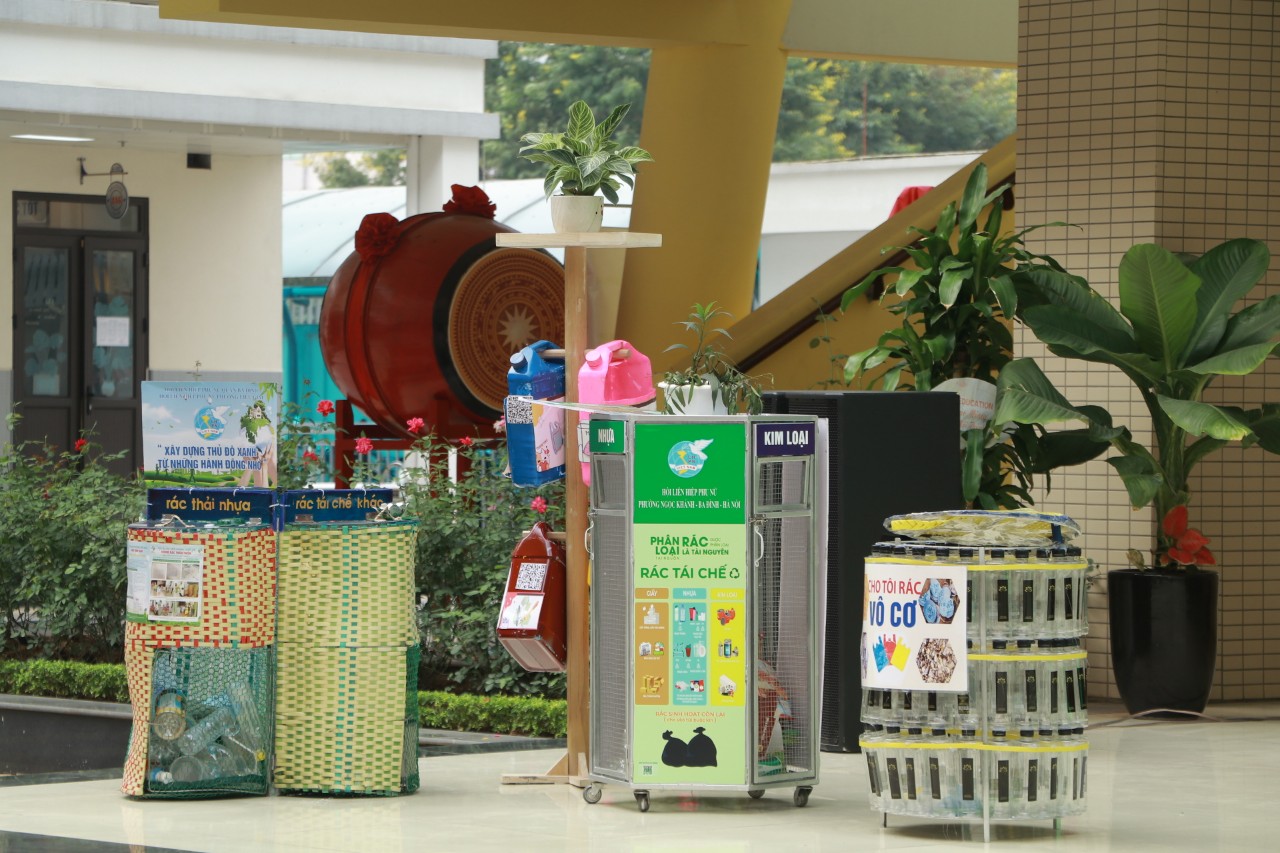 Hội LHPN- Phòng GD-ĐT quận Ba Đình: Phát động Chương trình “Hành động vì một đô thị xanh” năm 2022 - ảnh 5