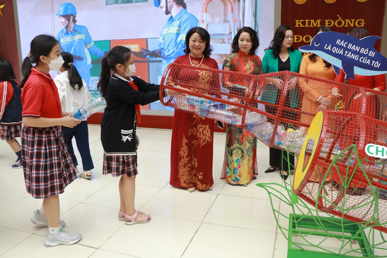 Hội LHPN- Phòng GD-ĐT quận Ba Đình: Phát động Chương trình “Hành động vì một đô thị xanh” năm 2022 - ảnh 1