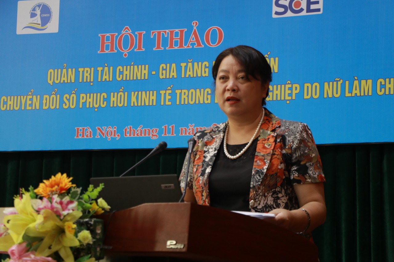 Nâng cao kiến thức, kỹ năng quản trị tài chính và chuyển đổi số cho phụ nữ khởi nghiệp - ảnh 1