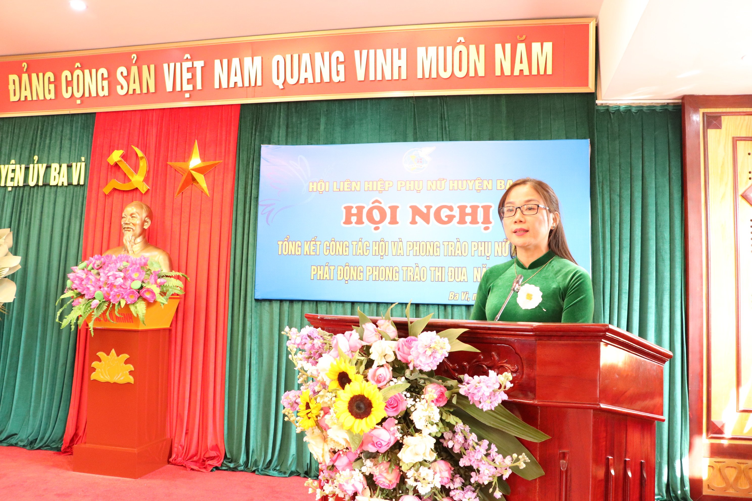 Hội LHPN huyện Ba Vì: Thực hiện vượt mức nhiều chỉ tiêu năm 2022 - ảnh 7