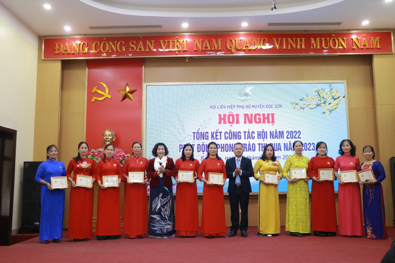 Hội LHPN huyện Sóc Sơn: Một năm hành động hiệu quả vì phụ nữ - ảnh 6