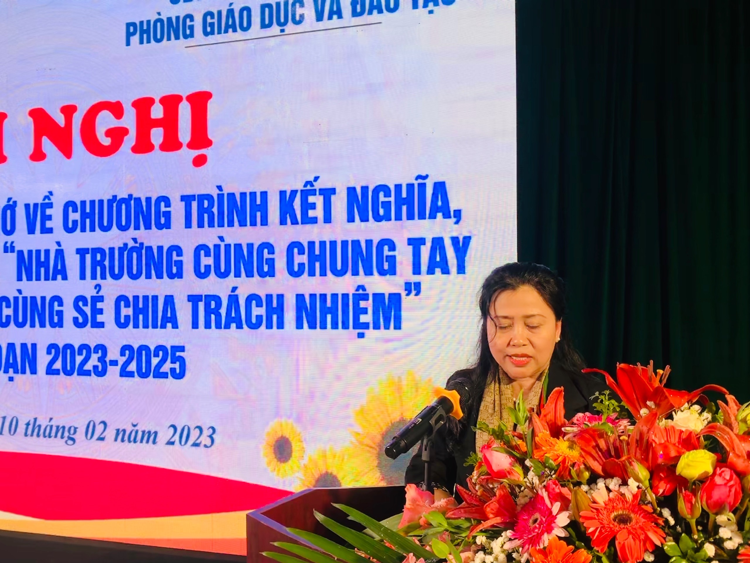 Ký kết triển khai phong trào “Nhà trường cùng chung tay phát triển, thầy cô cùng chia sẻ trách nhiệm, giai đoạn 2023 - 2025” - ảnh 2
