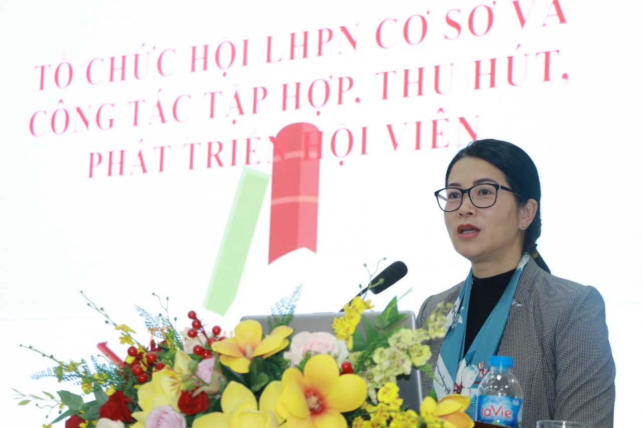 Hội LHPN quận Đống Đa: Tập huấn nghiệp vụ công tác Hội năm 2023 - ảnh 3