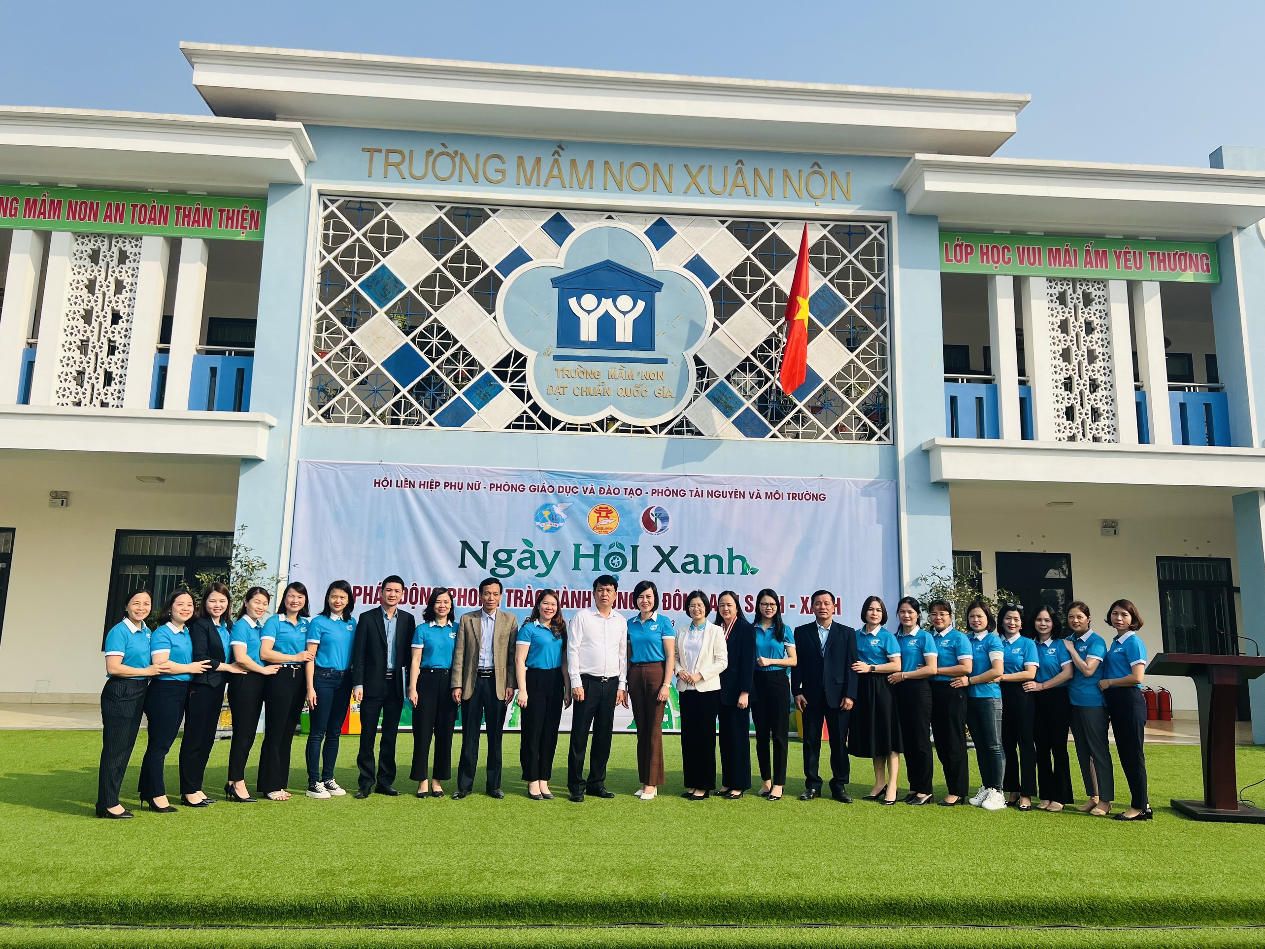 Hội LHPN huyện Đông Anh: “Phát động phong trào hành động vì Đông Anh Sạch-Xanh” - ảnh 1
