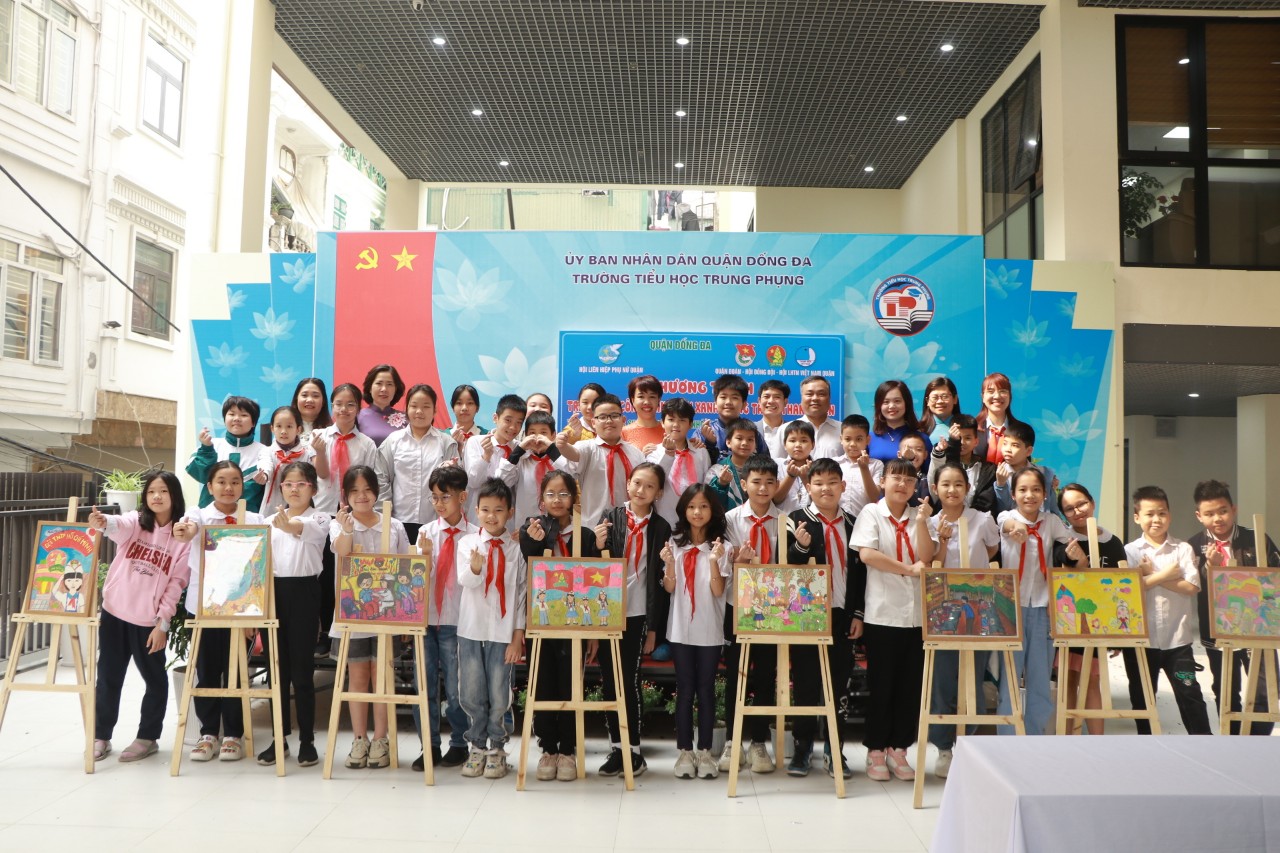Hội LHPN quận Đống Đa: Phát động Cuộc thi Đoạn đường, tuyến phố, sân chơi bích họa, nở hoa năm 2023 - ảnh 16