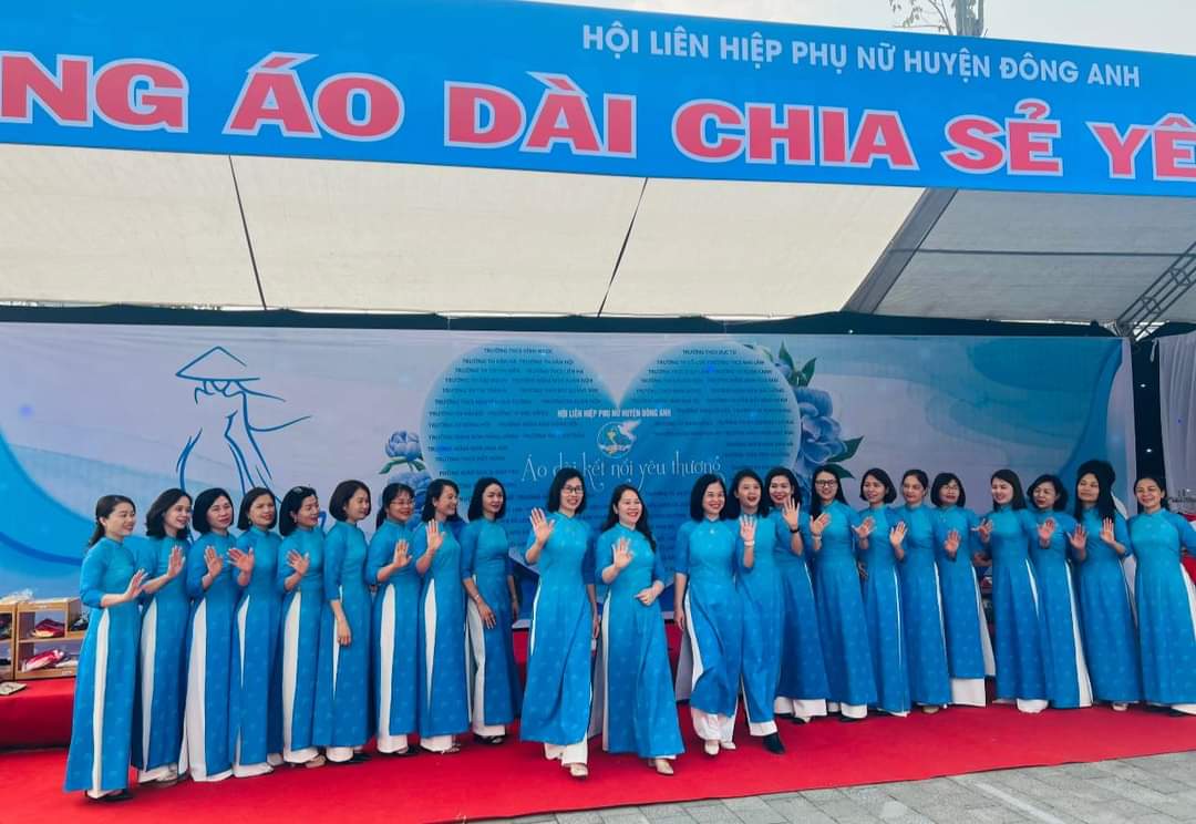 “Tuần lễ áo dài” ý nghĩa của các cấp Hội LHPN huyện Đông Anh - ảnh 17
