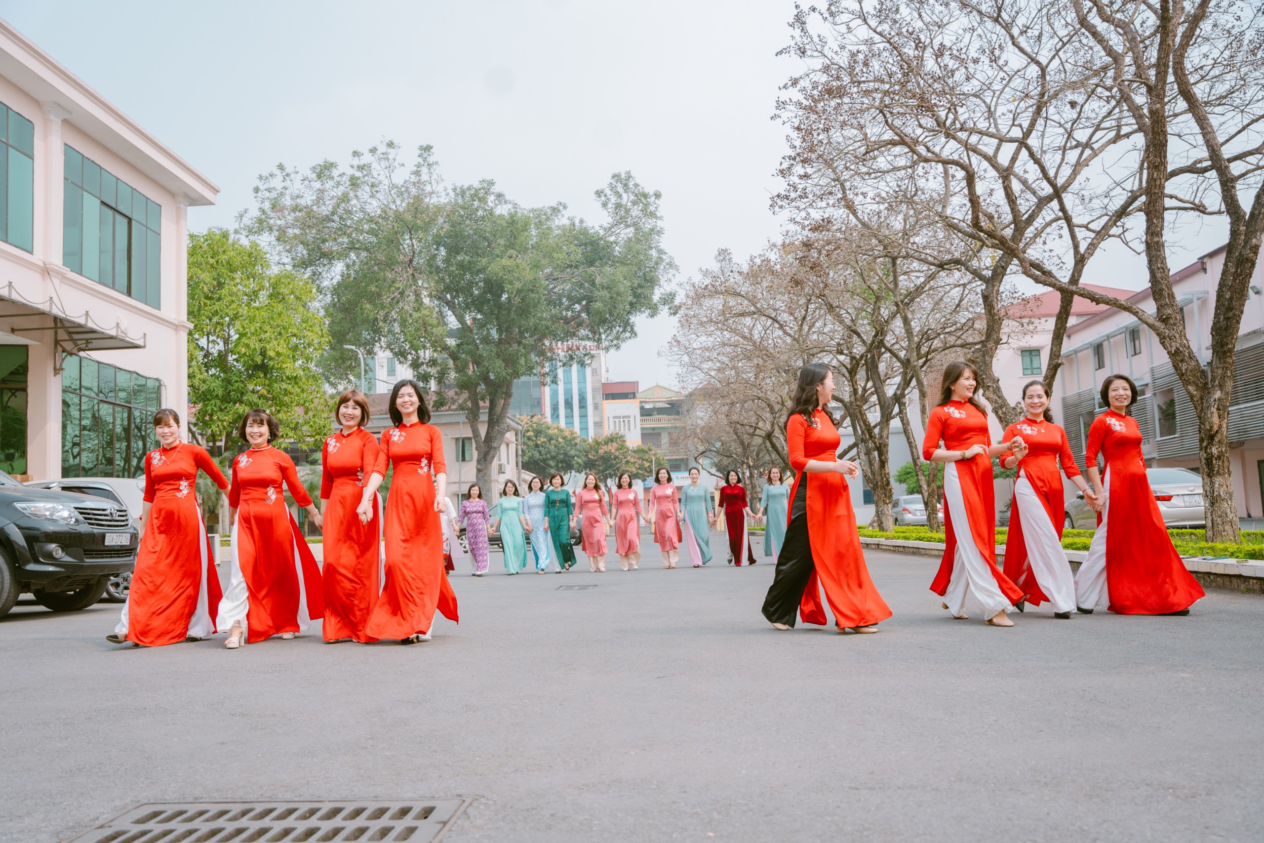 “Tuần lễ áo dài” ý nghĩa của các cấp Hội LHPN huyện Đông Anh - ảnh 15