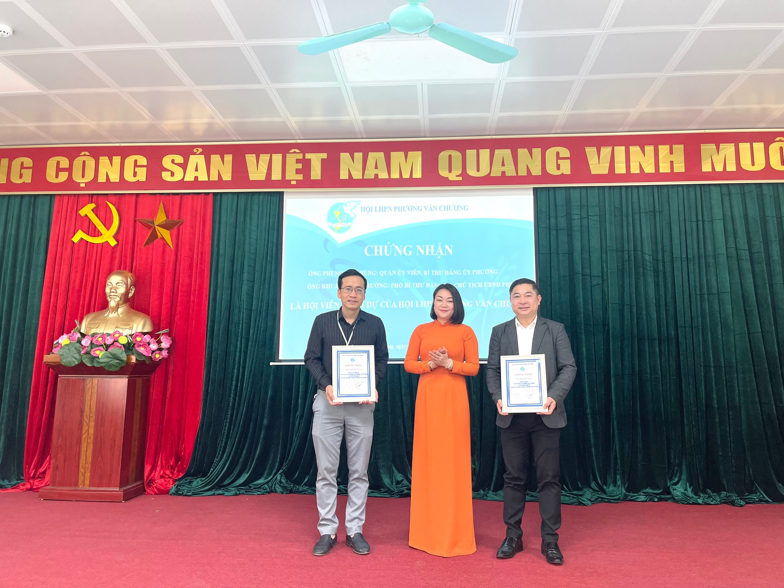 Hội LHPN quận Đống Đa: Kết nạp thêm 46 hội viên danh dự là nam giới - ảnh 1