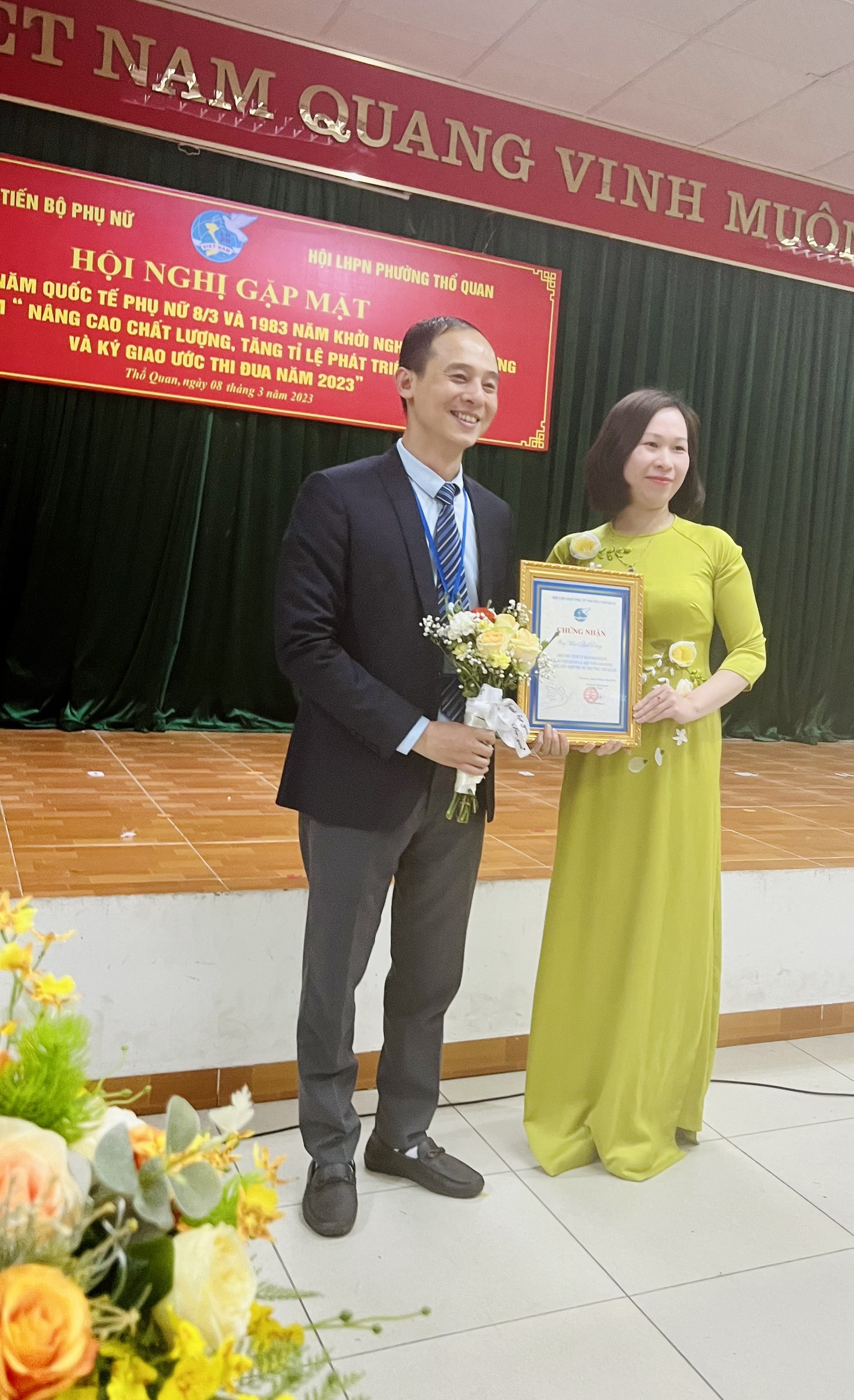 Hội LHPN quận Đống Đa: Kết nạp thêm 46 hội viên danh dự là nam giới - ảnh 3