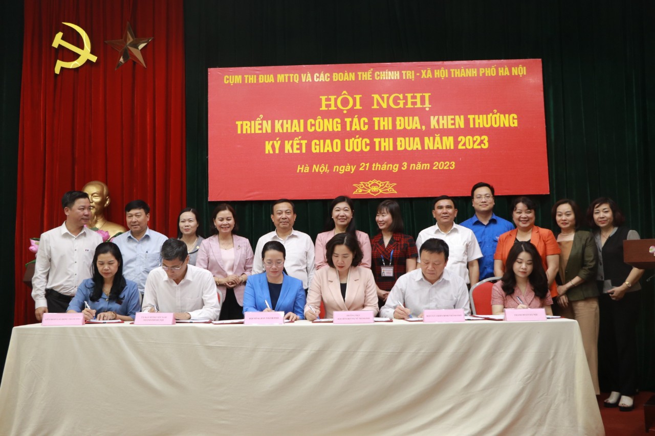 Triển khai công tác thi đua, khen thưởng và ký kết giao ước thi đua năm 2023 - ảnh 6