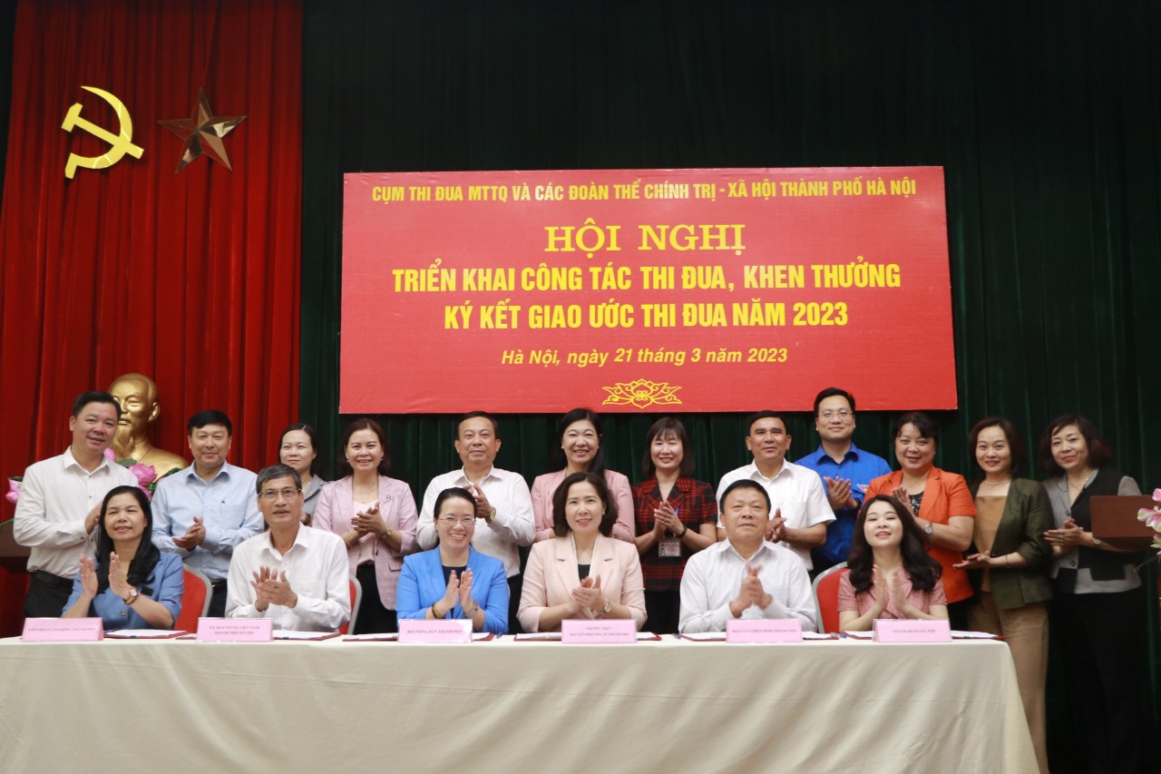 Triển khai công tác thi đua, khen thưởng và ký kết giao ước thi đua năm 2023 - ảnh 8