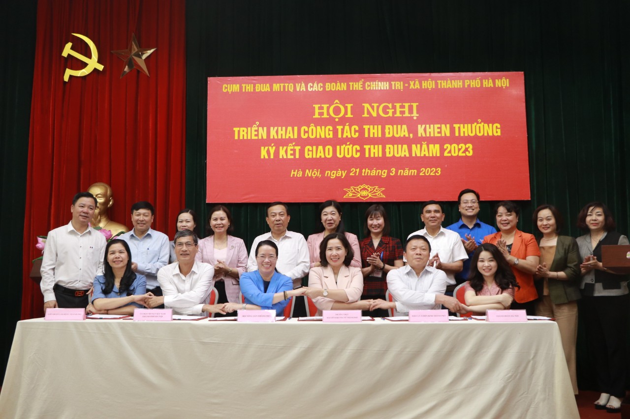 Triển khai công tác thi đua, khen thưởng và ký kết giao ước thi đua năm 2023 - ảnh 7