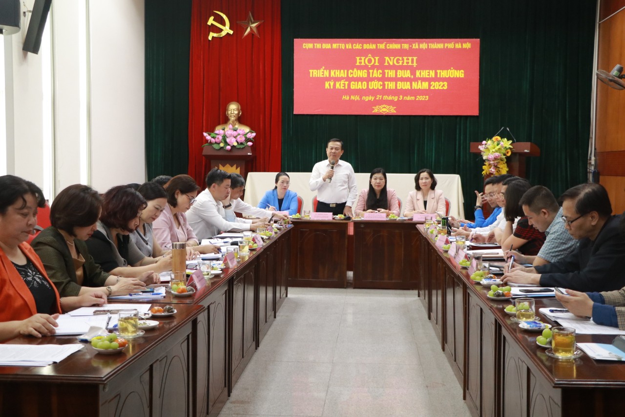 Triển khai công tác thi đua, khen thưởng và ký kết giao ước thi đua năm 2023 - ảnh 3