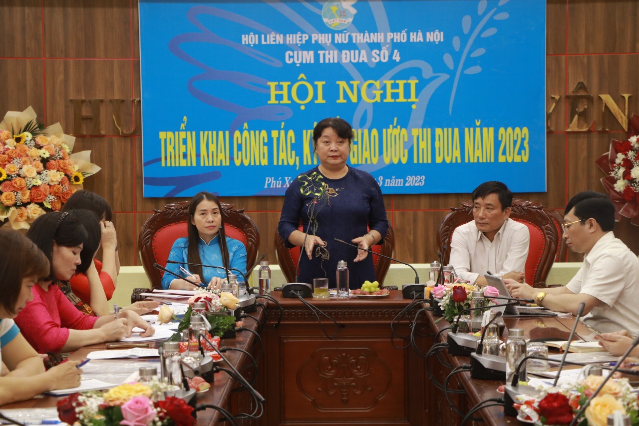 Cam kết thi đua triển khai các công trình phần việc vì phụ nữ, trẻ em - ảnh 6
