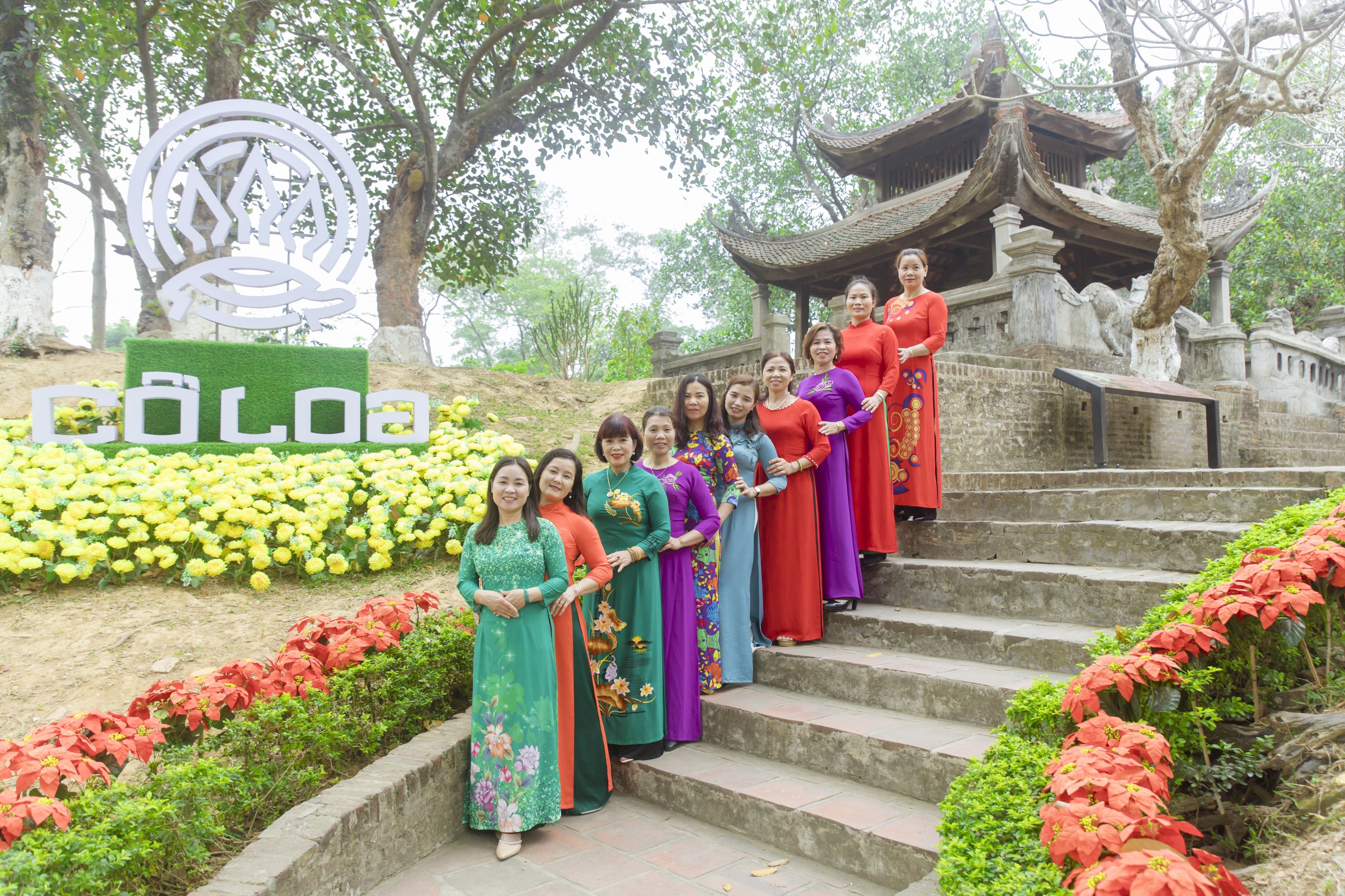 Hội LHPN huyện Đông Anh: Ra mắt mô hình điểm “Di tích lịch sử kiểu mẫu” tại Cổ Loa - ảnh 3