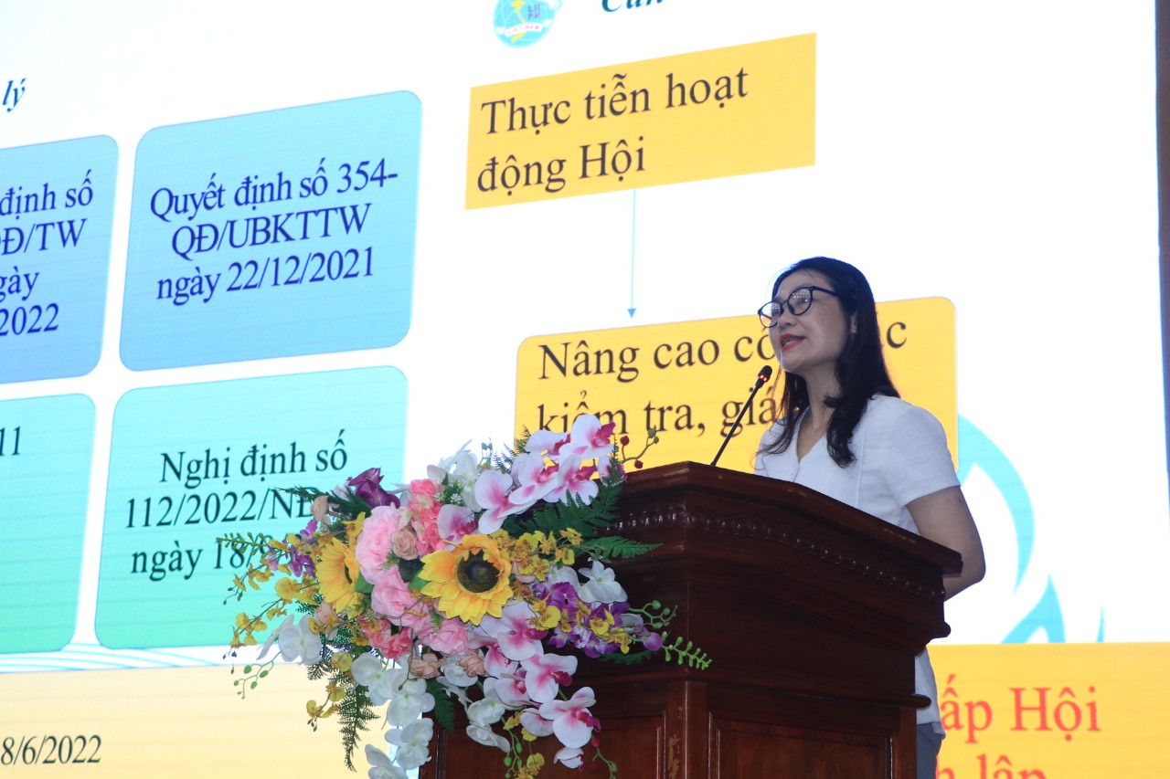 Hội LHPN quận Ba Đình:Tập huấn nghiệp vụ công tác Hội phụ nữ năm 2023 - ảnh 4