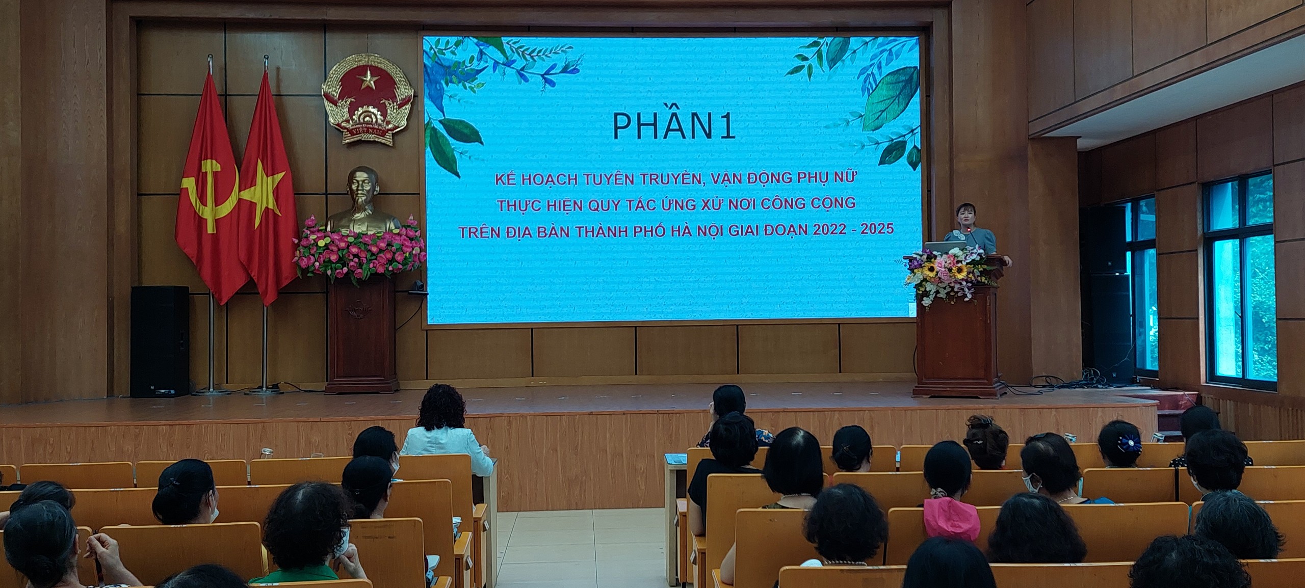 Hội LHPN quận Ba Đình:Tập huấn nghiệp vụ công tác Hội phụ nữ năm 2023 - ảnh 5