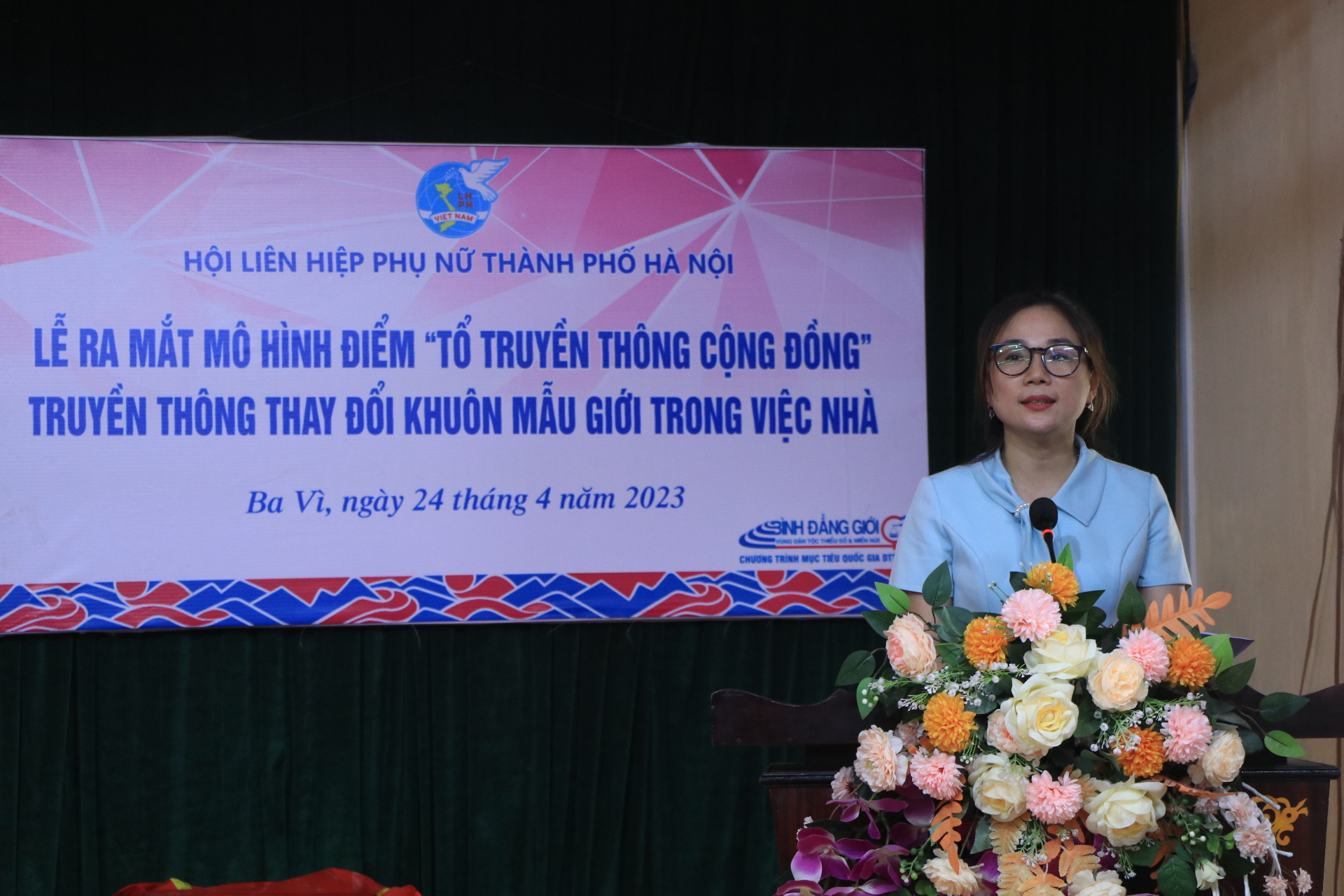 Hội LHPN Hà Nội: Ra mắt mô hình điểm “Tổ truyền thông cộng đồng” tại xã Ba Trại, huyện Ba Vì - ảnh 4
