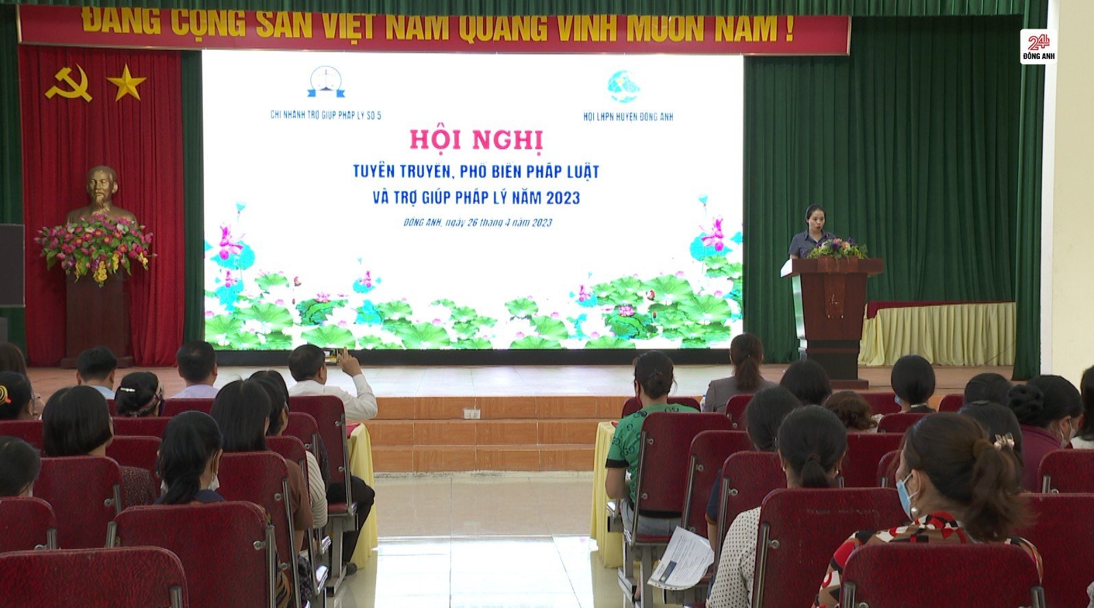Tuyên truyền Luật đất đai và trợ giúp pháp lý cho gần 150 cán bộ hội viên phụ nữ - ảnh 3