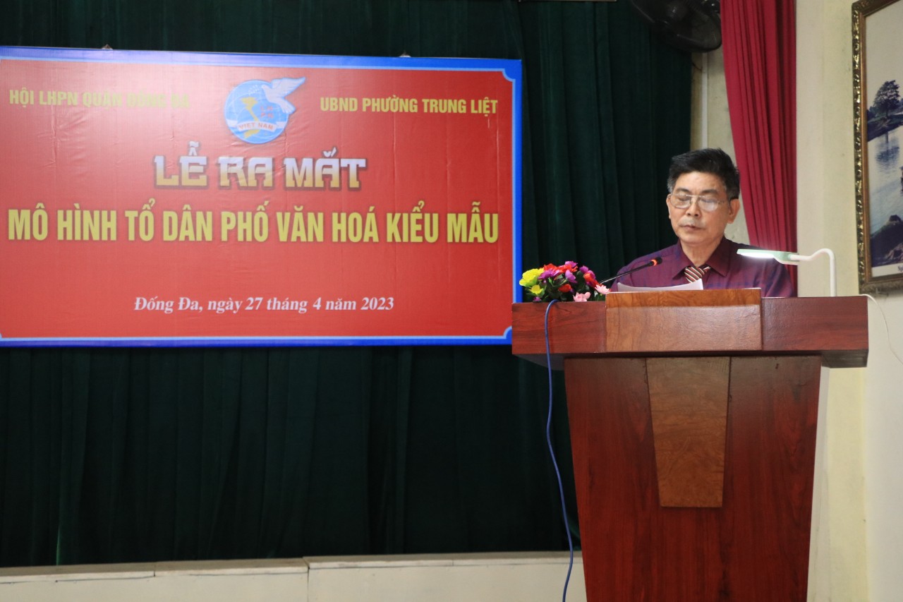 Ra mắt mô hình “Tổ dân phố văn hóa kiểu mẫu” tại quận Đống Đa - ảnh 3
