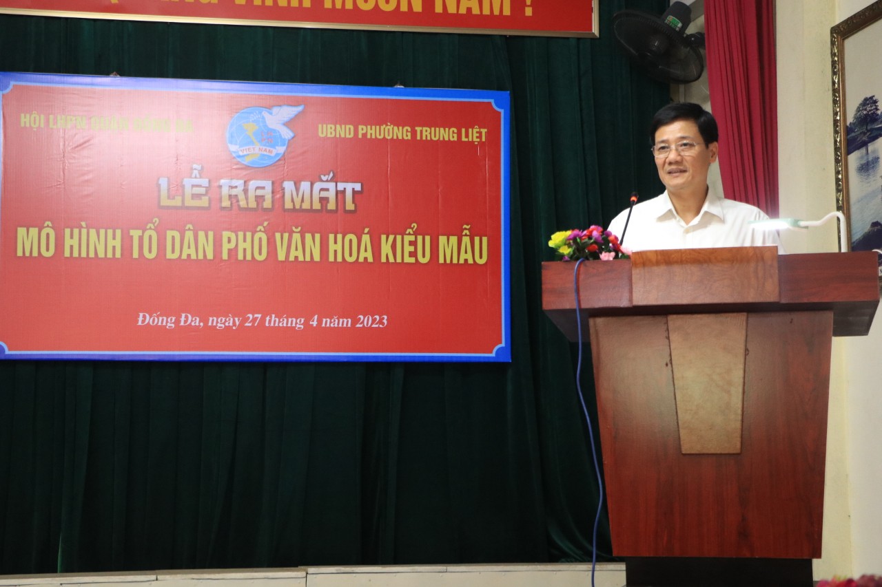Ra mắt mô hình “Tổ dân phố văn hóa kiểu mẫu” tại quận Đống Đa - ảnh 4