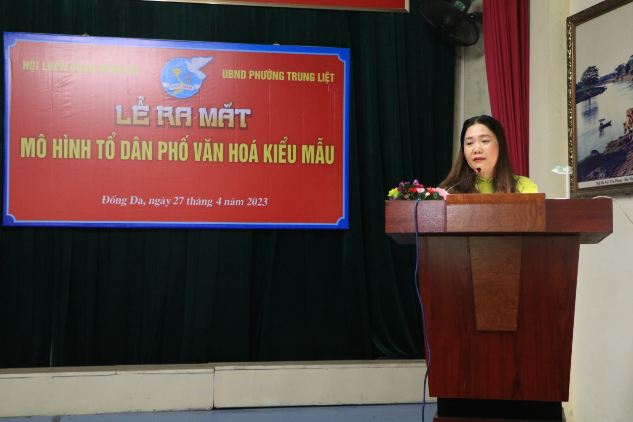 Ra mắt mô hình “Tổ dân phố văn hóa kiểu mẫu” tại quận Đống Đa - ảnh 8