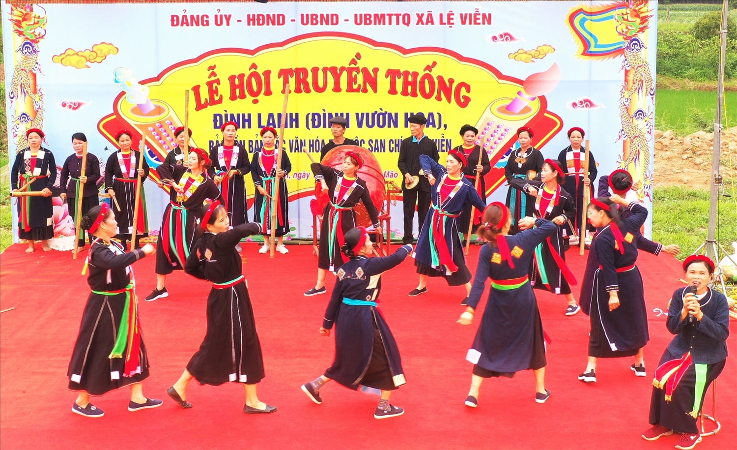 Lễ hội Đình Lạnh gắn với bảo tồn văn hóa dân tộc Sán Chí - ảnh 1