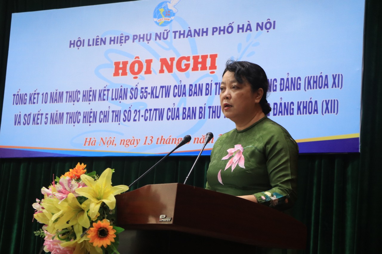 Hội LHPN Hà Nội: Phát huy vai trò nòng cốt trong thực hiện công tác phụ nữ, bình đẳng giới - ảnh 1