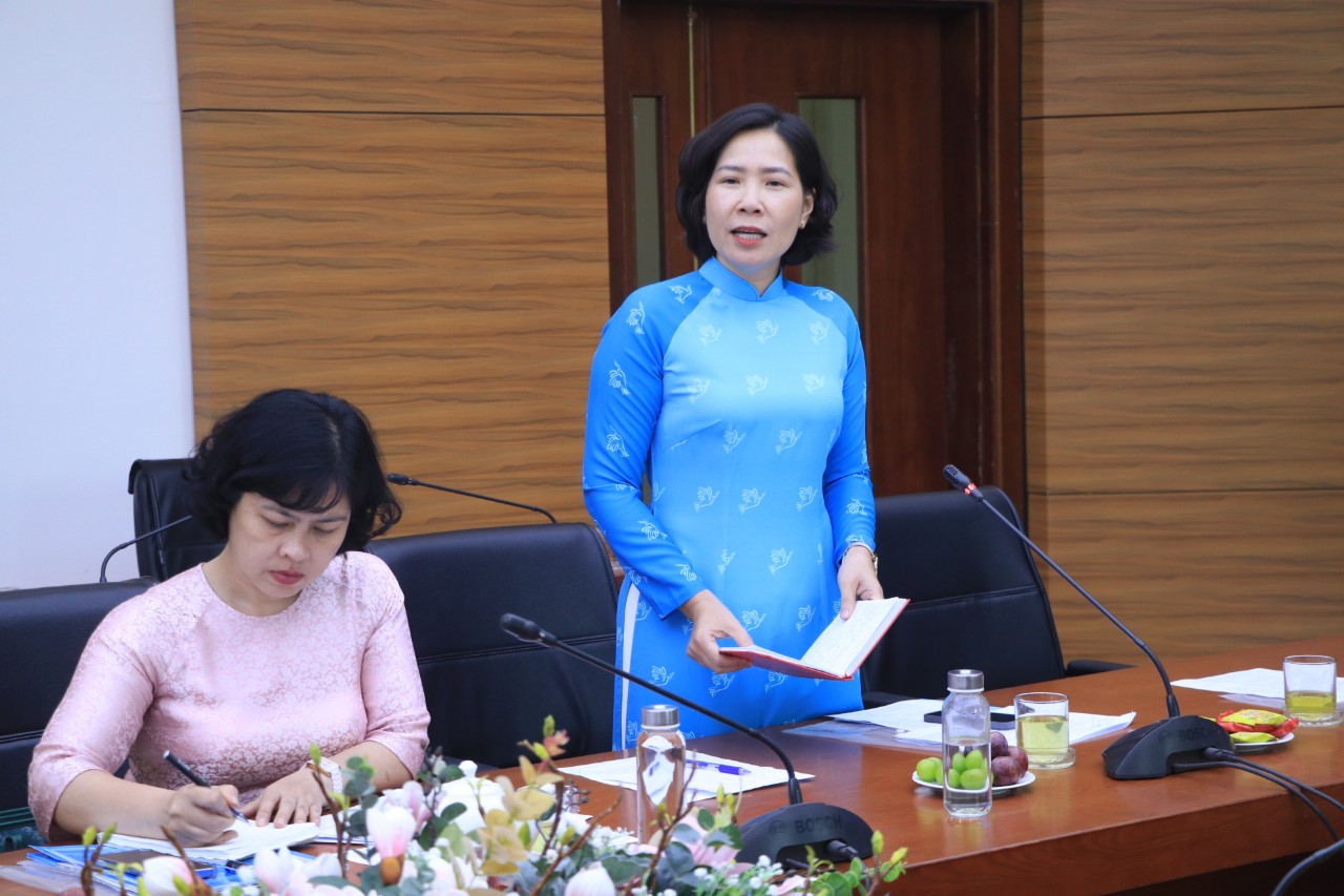 Cụm thi đua số 2, Hội LHPN Hà Nội: Đánh giá kết quả thực hiện nội dung giao ước thi đua 6 tháng đầu năm 2023 - ảnh 5