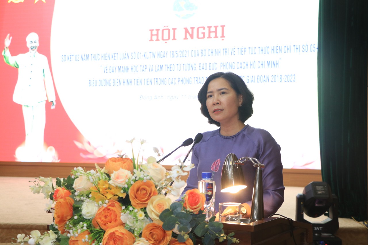 Các cấp Hội LHPN huyện Đông Anh: Thi đua học và làm theo Bác - ảnh 4