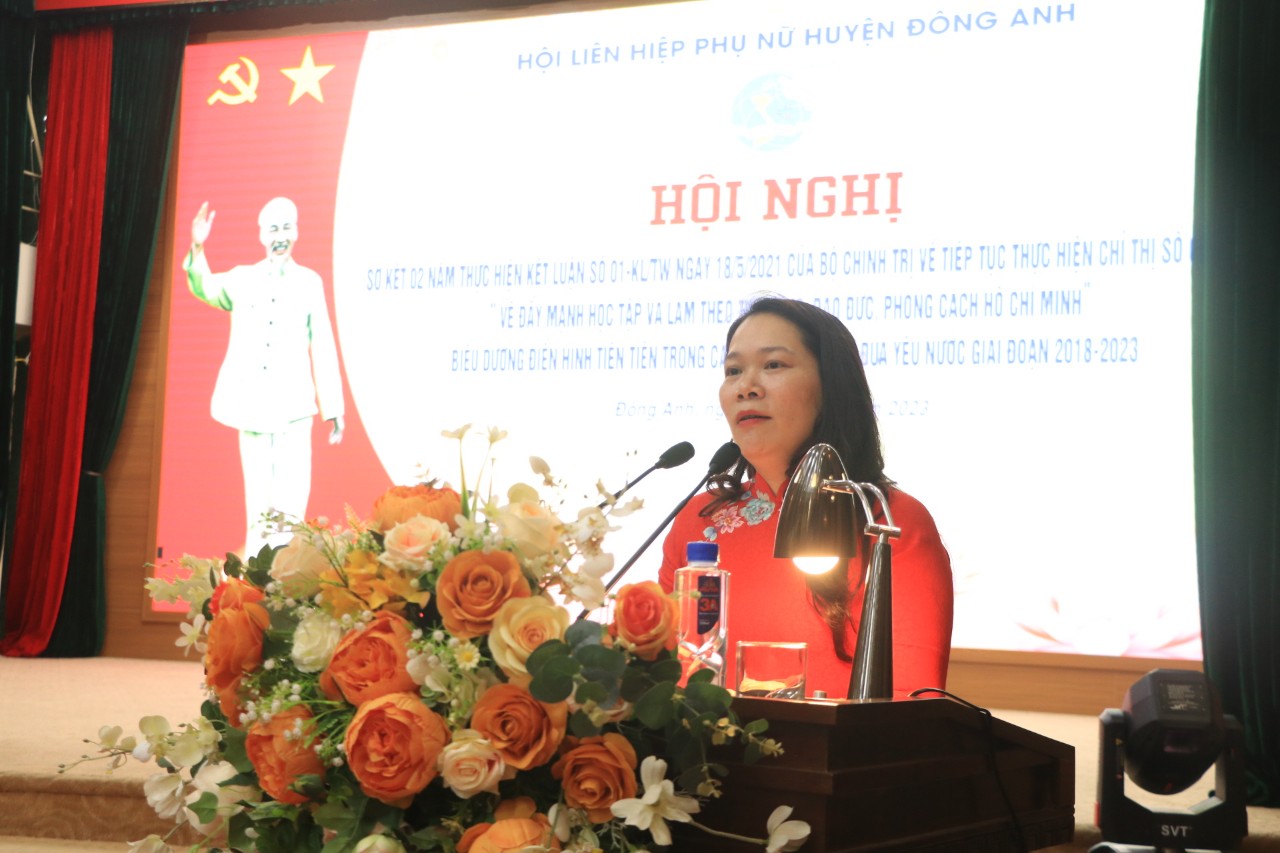 Các cấp Hội LHPN huyện Đông Anh: Thi đua học và làm theo Bác - ảnh 1
