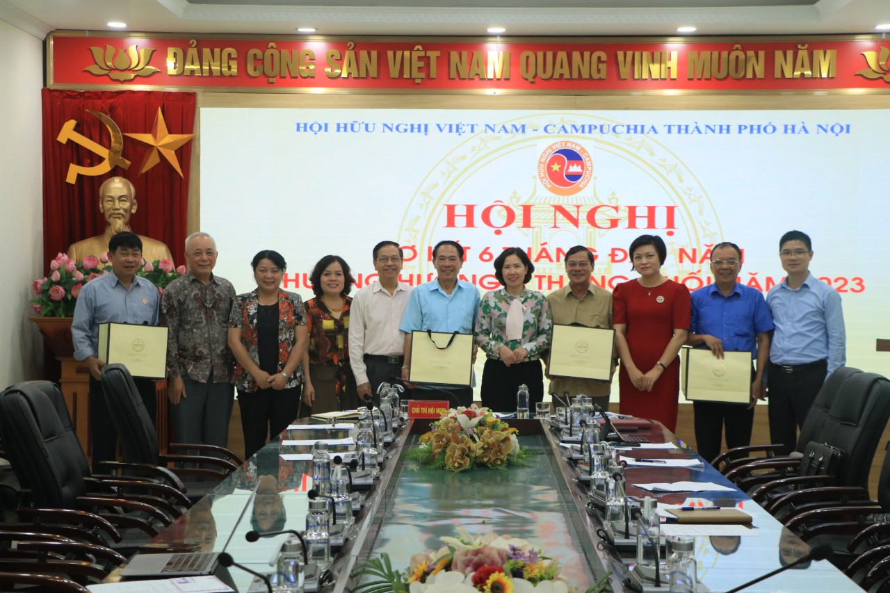Hội Hữu nghị Việt Nam-Campuchia thành phố Hà Nội: 5 nhiệm vụ trọng tâm 6 tháng cuối năm 2023 - ảnh 5