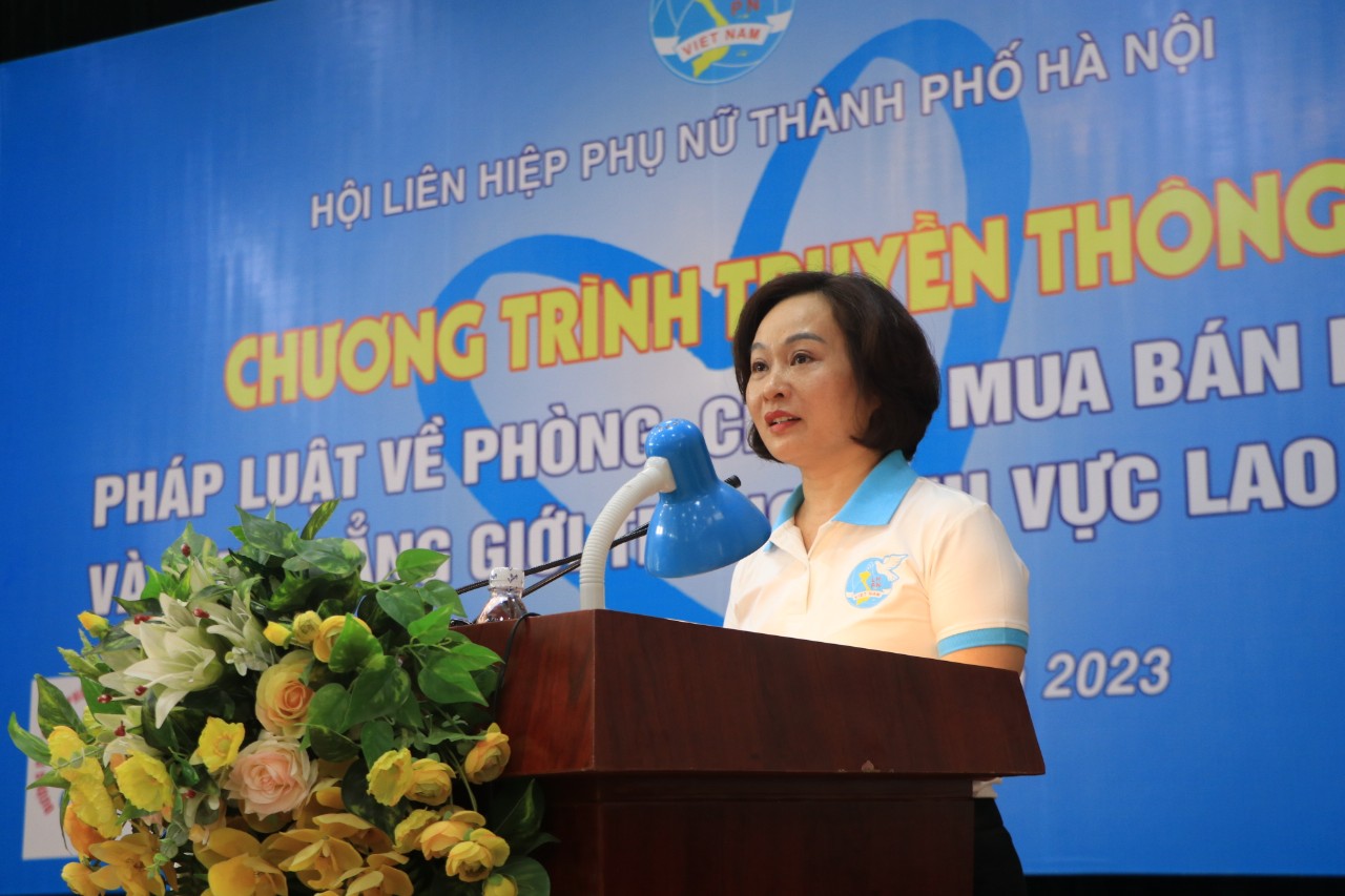 Truyền thông pháp luật về phòng, chống mua bán người và bình đẳng giới trong lĩnh vực lao động - ảnh 1